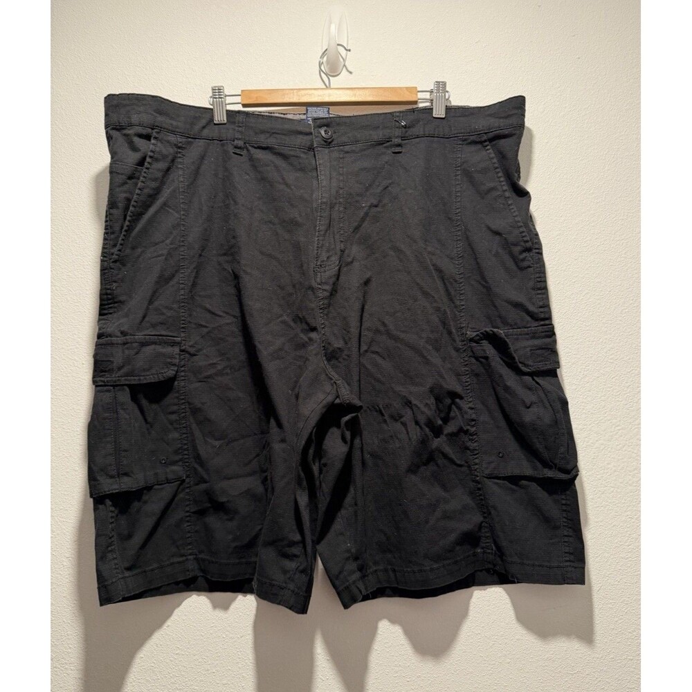 Rugby University Black Cargo Shorts Bottoms Men’s Size 46